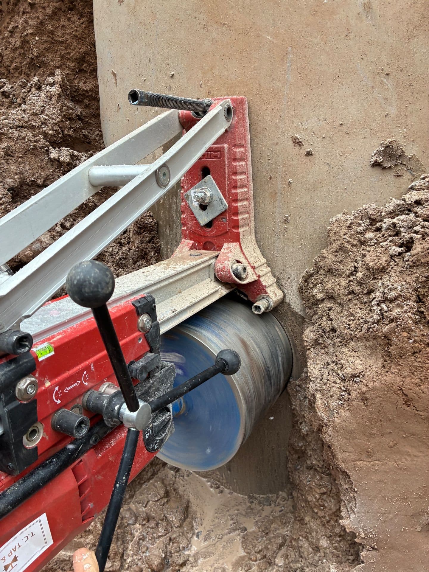 Project Core Drilling in Action for New Storm Sewer Line in Minnetonka image