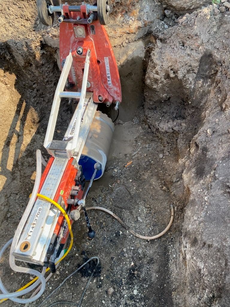 Precision Core Drilling in Tight Spaces