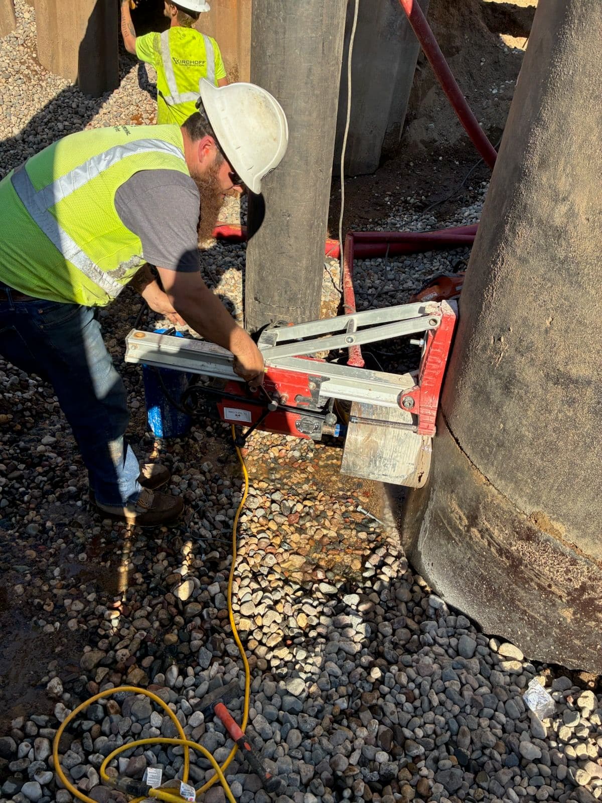 Project 12-Inch Sanitary Core Drill Work in Otsego MN image