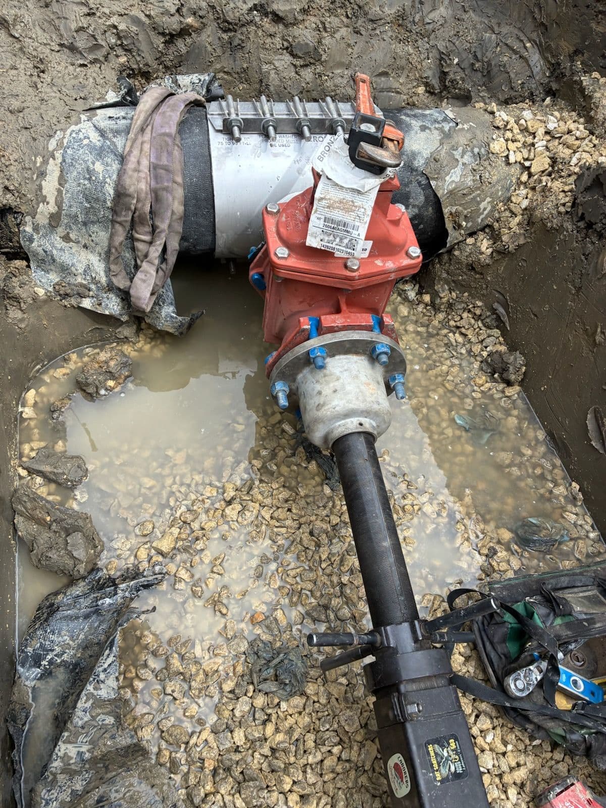 12x6 Wet Tap Completed in Shakopee Without Shutting Down the Line image