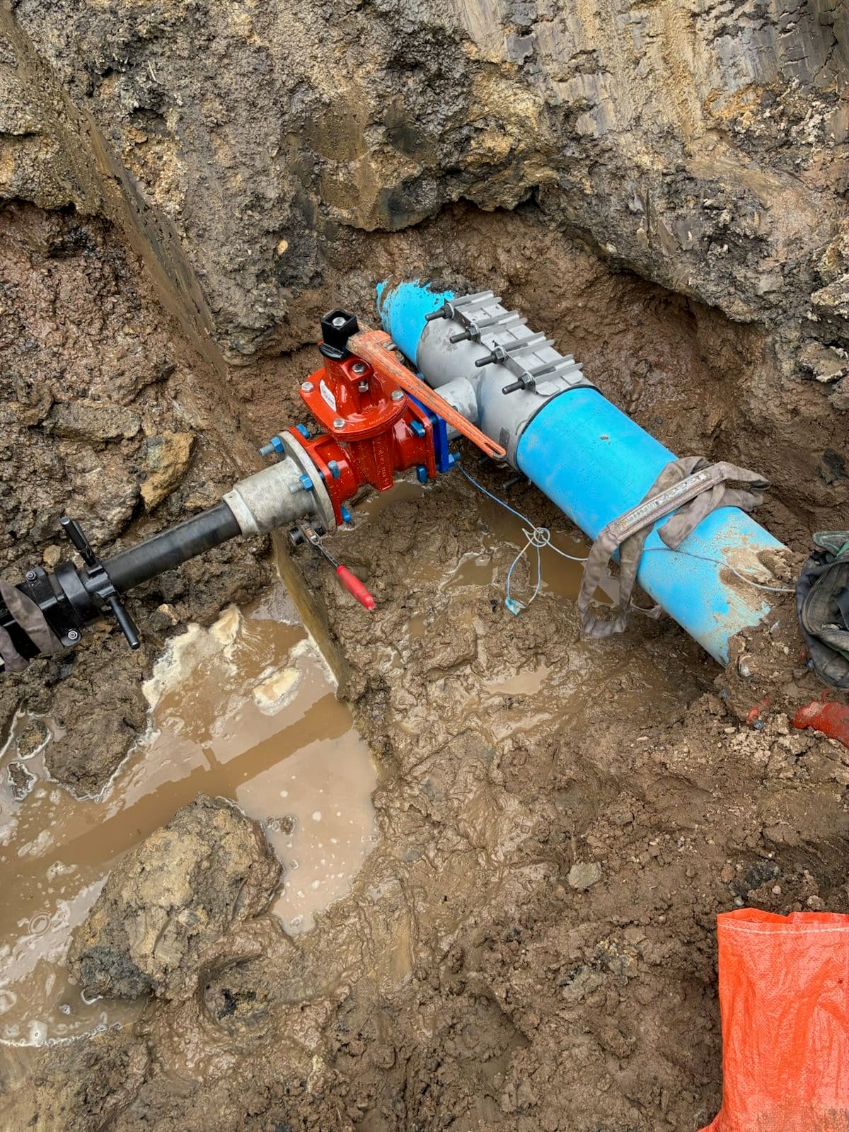Wet Tap Water Main Connection in Maple Grove image