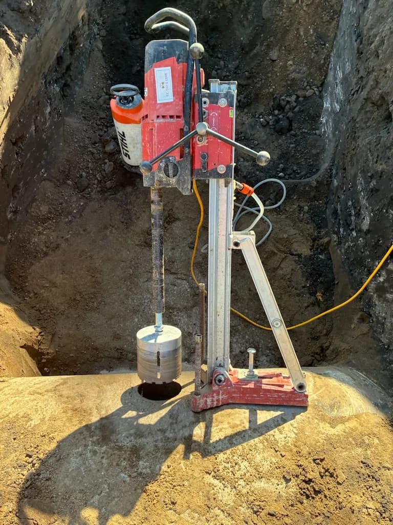Custom 6.75-Inch Core Drilling Job in Bloomington image