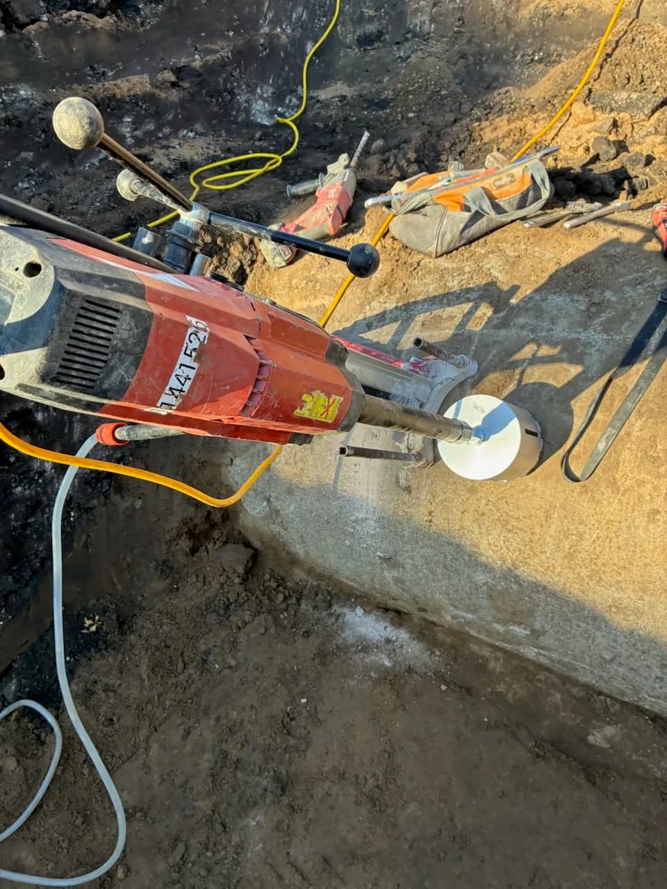 Gallery photos for Custom 6.75-Inch Core Drilling Job in Bloomington: Image #1