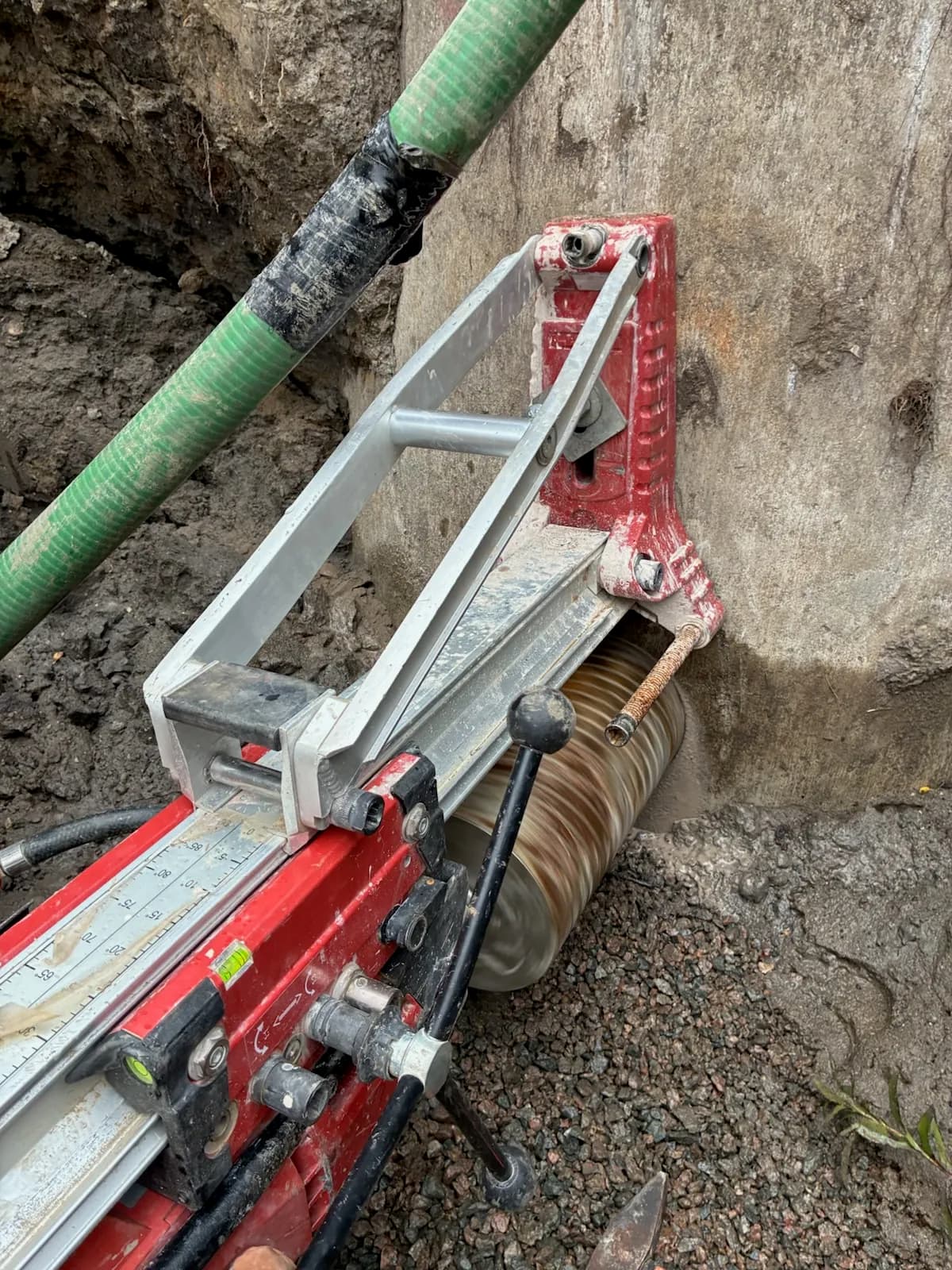 8-Inch Core Drill at the Morton Casino image