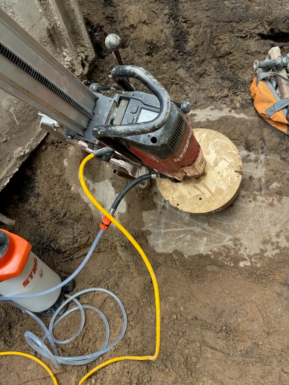 Gallery photos for Core Drilling Into a 48-Inch Storm Sewer in Bloomington: Image #1