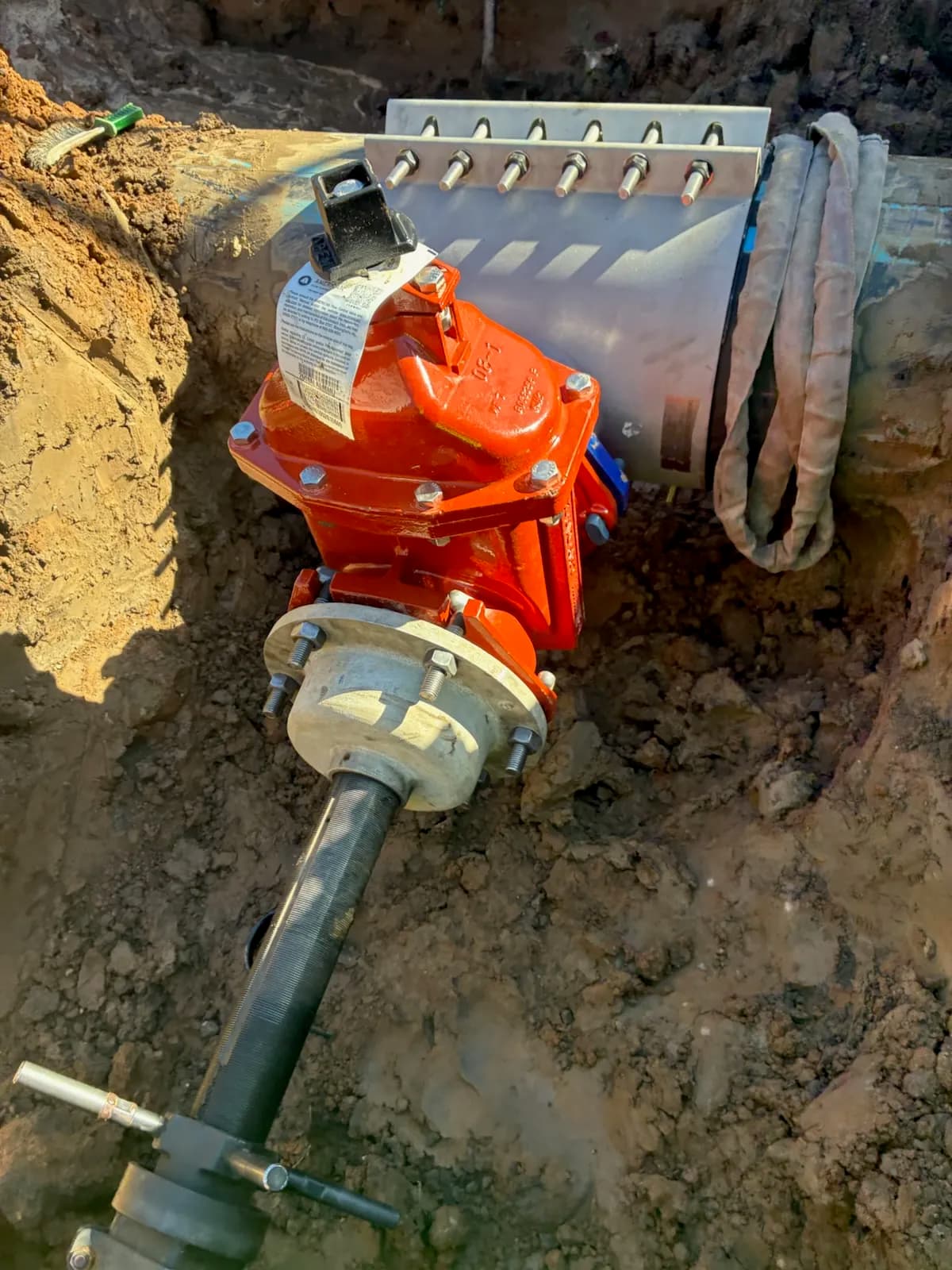Gallery photos for 16x8 HDPE Wet Tap Completed in Lake Elmo: Image #1